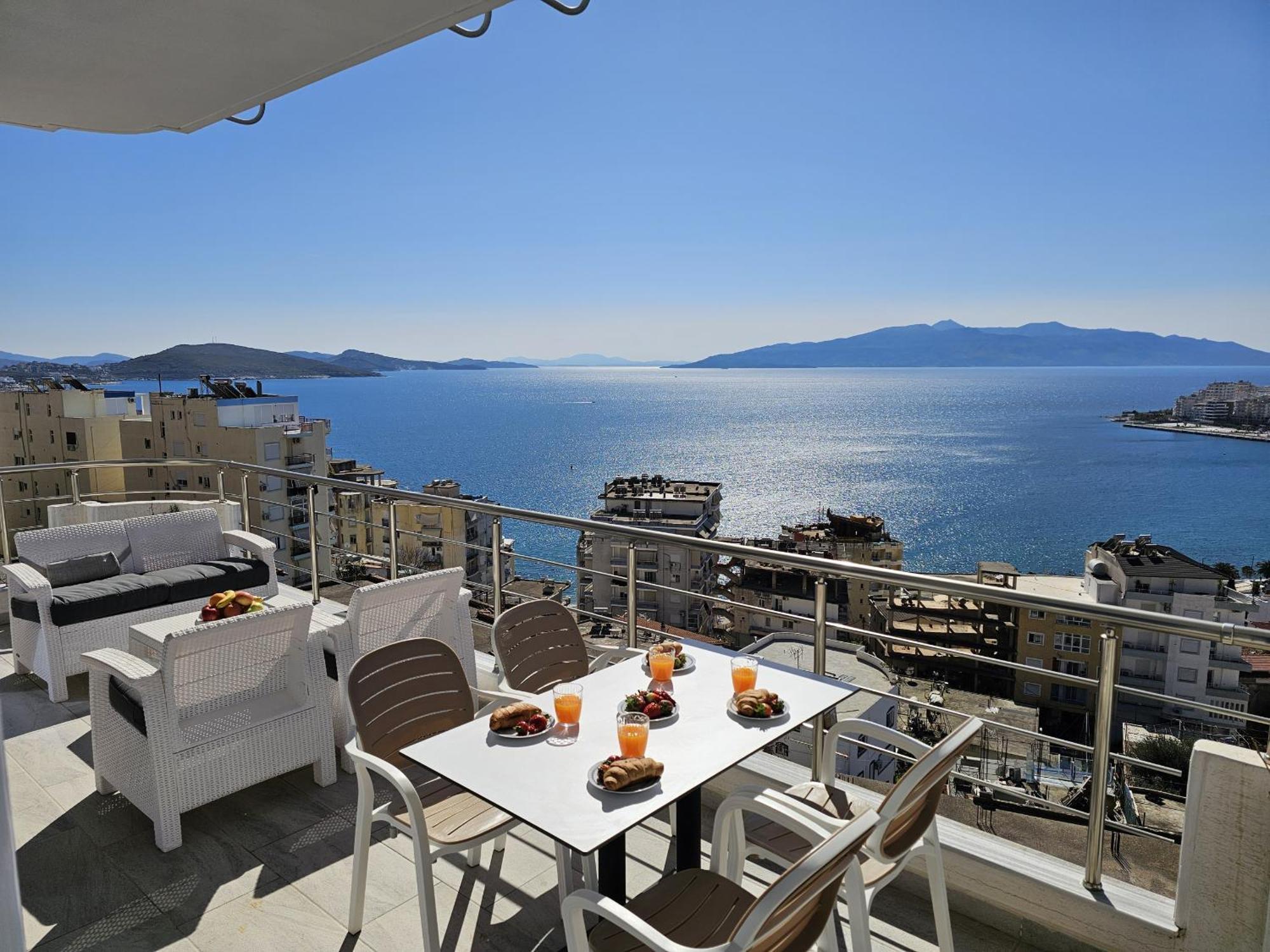 Panorama View Apartments Sarande Exterior photo